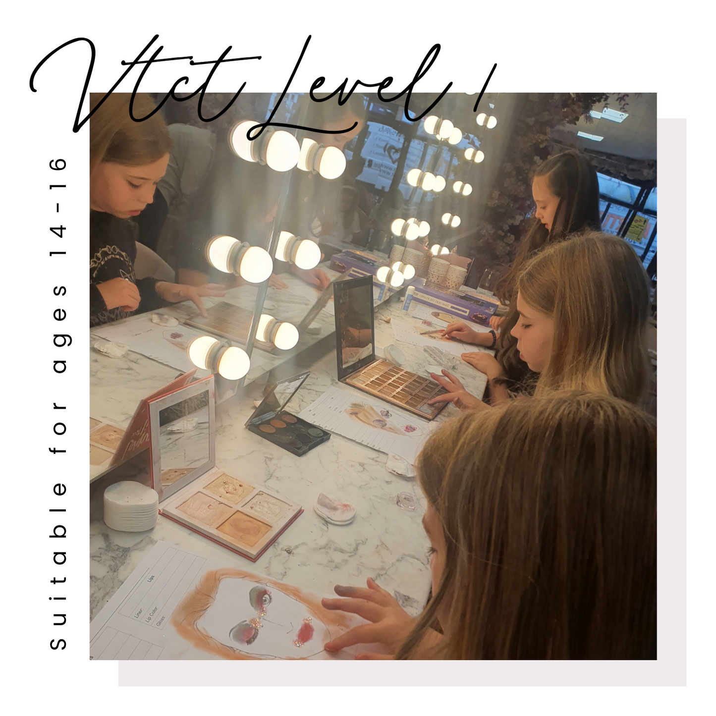 VTCT LEVEL 1 Junior Hair & Beauty Skills (14-16yrs)